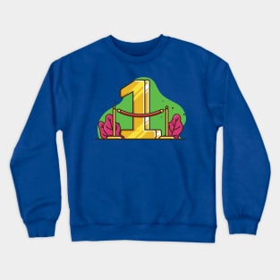 Rank 1 aka winner Crewneck Sweatshirt